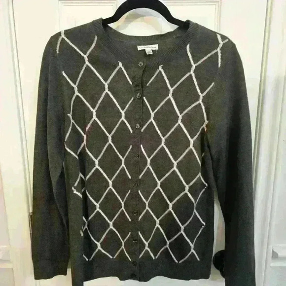 ❤️CROFT & BORROW Knit Long Sleeve Cardigan Size S - Picture 1 of 3